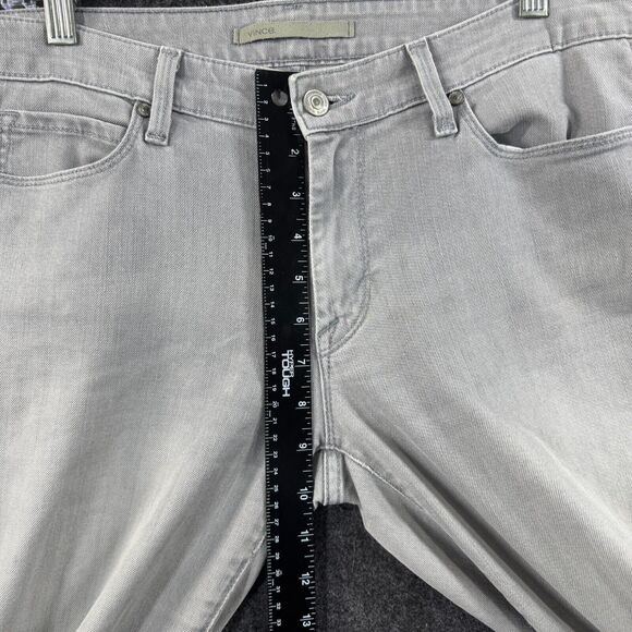 Vince Jeans Women's 32 Gray Light Wash Skinny Stretch Made in USA - Picture 5 of 10